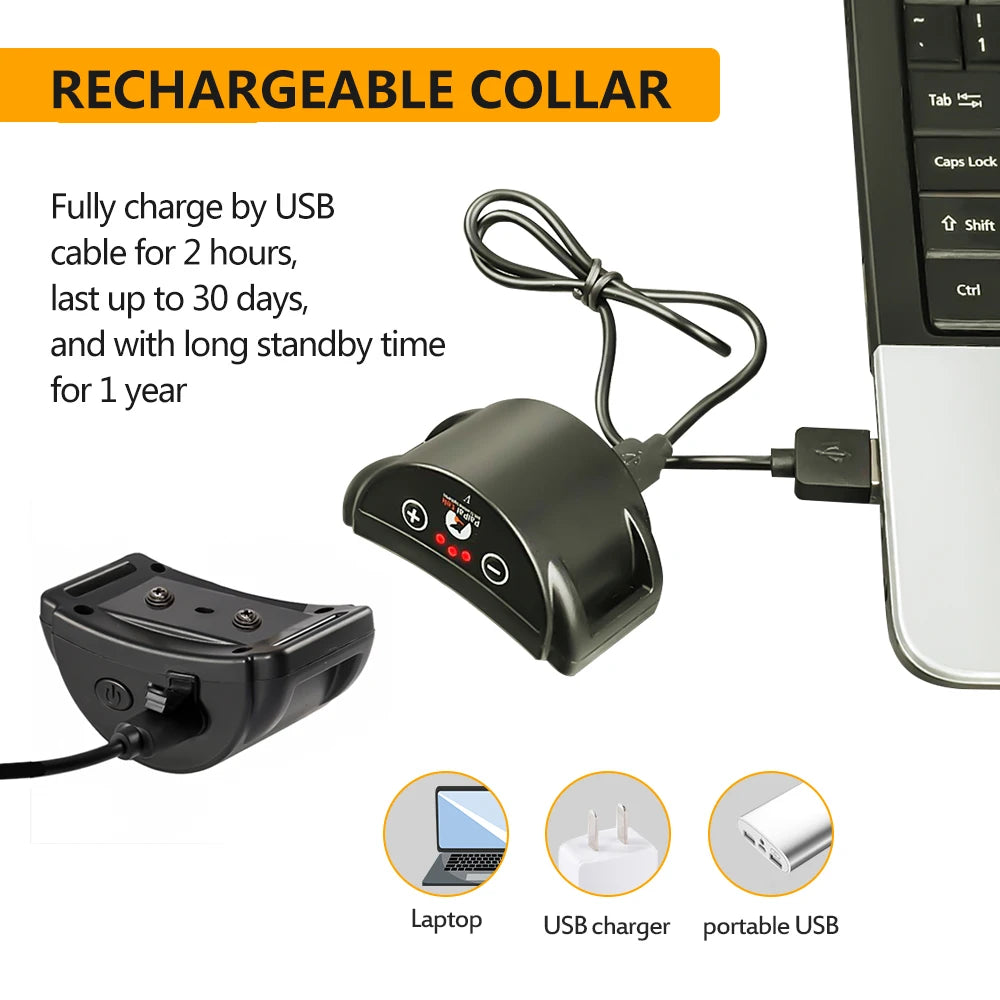 Collar de entrenamiento antiladridos. Vibración / NO SHOCK